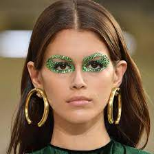Pat Mcgrath Valentino Spring 2019 Paris Fashion Week Makeup Wedding Makeup Tips Runway Makeup Green Makeup