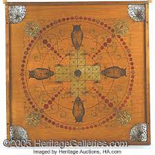 Hoot owl hoot from peaceable kingdom is a cooperative board game for kids that siblings can actually play together with fighting! The Owl Game Board Chicago 1901 Manufactured By Edw Mikkels Lot 2182 Heritage Auctions