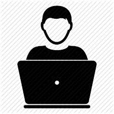Computer Laptop Men User Admin People Person Icon Download On Iconfinder Computer Icon Person Icon Icon