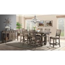 In open concept homes, look for a counter height dining room set that. Intercon Furniture Balboa Park 7 Piece Counter Height Table Set In Roasted Oak Est Ship Time Is 8 10 Weeks By Dining Rooms Outlet