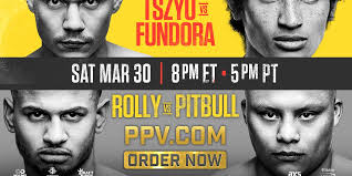 The updated daily fight schedule