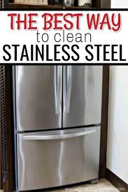 How To Clean Stainless Steel Cleaning Stainless Steel With 2 Ingredients In 2020 Stainless Steel Cleaning Cleaning Stainless Steel Appliances Cleaning Appliances