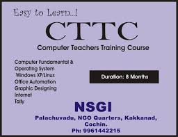 The qualifications required to become an iti government instructor is given below. Professional Computer Teachers Training Courses Cttc Teaching Course In Ernakulam Cochin Ernakulam Click In