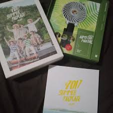 Omg my memories of 2016 haven't even shipped yet and here comes summer package ;; Bts Summer Package 2017 In Coron Shopee Philippines