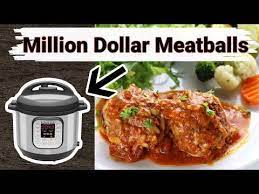 Instant Pot Million Dollar Meatballs Step By Step Instant Pot Recipe Youtube In 2021 Instant Pot Recipes Recipes Pot Recipes
