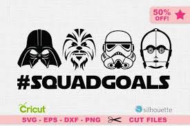 Star Wars Squadgoals Svg Eps Png Dxf You Will Receive The Following Files For This Digital Dow Star Wars Shirt Diy Disney Star Wars Star Wars Silhouette