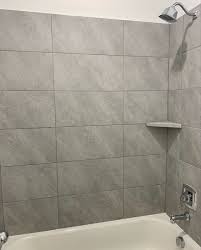 12x24 Tile Laid Straight Horizontal 12x24 Tile Master Bathroom Horizontal