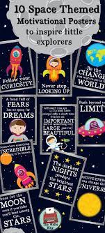 Inspire Your Little Explorers With These Fun Space Themed Motivational Posters 10 Different Designs Space Classroom Space Theme Classroom Classroom Themes
