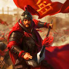 general yue fei in battle against the jurchen kingdom of jin song dynasty china guerriere chine personnages