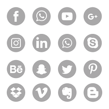 The empty rectangle/balloon icon means someone has replied to the twitter message you're looking at. Gray Social Media Icons Set Symbol Social Icons Social Media Icons Social Media Png And Vector With Transparent Background For Free Download Social Media Icons Media Icon Social Media Icons Free