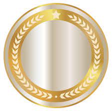 Golden And White Seal Png Clipart Image Gold Decor Clip Art Gold Design Background