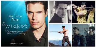 When I received Liam Hall's demo reel & saw those intense eyes and all that  skill with a sword, I knew they'd found the perfect Ren. Some of you may  recognize him