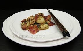 Check spelling or type a new query. Cuocicucidici Gnocchi Di Patate Ripieni Di Bisque Di Gamberi Con Fiocchi Di Pancetta Croccante Gamberi Cipolletta E Pepe Di Sichuan