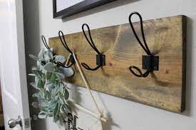 Meaning the towel storage should be closer to the ground. Farmhouse Style Diy Towel Rack Using Scrap Wood Her Happy Home