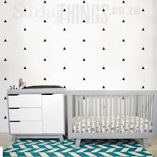 You spend hours upon hours in your home office, but do you actually feel welcome there? Mini Triangle Wall Pattern Stickers From Stickythings Co Za