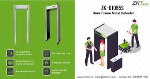 Find details of companies supplying door frame metal detector, manufacturing & wholesaling metal detector gate in india. Zkteco India On Twitter Zkteco Security Inspection Door Frame Metal Detectors Zk D1065s 6 Detection Zones 100 Sensitivity Levels Led Display Counter For Alarm And People Password Protected