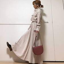 いつもありがとうございます セットアップ着てるみたいじゃろ ワンピなんよぉー 自分の手柄じゃないのに得意気 スカート部分が すんごいボリューミィーなんよっ かわえぇーーーーっ kbf フレアワンピース