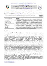 Cyclical unemployment refers to a state where there are large swings in unemployment due to adverse economic conditions like recessions. Pdf Macroeconomic Underlying Factors Of Unemployment In Pakistan Muhammad A Mazher And Jauhari Dahalan Academia Edu