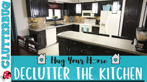 This idea is a genius way to use forgotten space to declutter kitchen counters. Declutter Your Kitchen Week 2 Hug Your Home Challenge Youtube