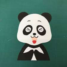施設の児童たちの名前を誕生月ごとに貼る汽車の乗客 パンダちゃんです panda chan the paper train passenger that stick the names of chidren to their birth month art artwork inst 色画用紙 誕生月 パンダ