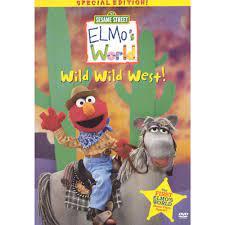 Sesame Street Elmo S World Wild Wild West Special Edition Dvd Elmo World Wild West Sesame Street