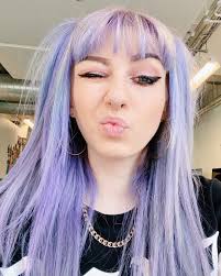 The hair is cut in long layers with a slightly choppy finish and an asymmetrical shape. First Pic I Ve Taken Of My New Hair Colour Fancyfollicles