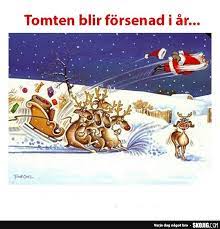 Tomte och snögubbe tomte sjunger. Roliga Tomte Bilder