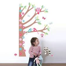 Childrens Forest Height Chart Wall Sticker Amazon Co Uk