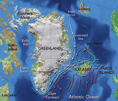 Iceland is an island nation in the north atlantic ocean. 5 Location Map For The Iceland Greenland Area The Arrows Show The Download Scientific Diagram