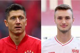 Robert lewandowski statistics played in bayern munich. Vfb Stuttgart Beim Fc Bayern Munchen Robert Lewandowski Gegen Sasa Kalajdzic Duell Der Super Neuner Vfb Stuttgart Stuttgarter Zeitung