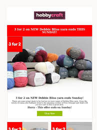 Hobbycraft New Debbie Bliss Yarn Plus 3 For 2 Ends This