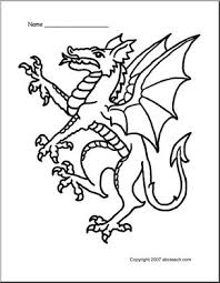 All information about medieval coloring pages. Coloring Page Medieval Dragon Abcteach