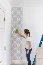 Love this easy real barnwood wall treatment. Peel Stick Wallpaper How My First Project With It Turned Out Your Questions Answered Driven By Decor