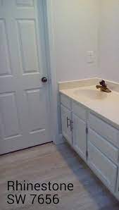 View interior and exterior paint colors and color palettes. Bathroom Painted Rhinestone Sw 7656