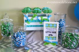 Themed party collections | baby shower; Lil Man Baby Shower Decorations