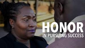 HONOR IN PURSUING SUCCESS