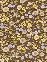 Flowers floral plant rose lotus leaf pattern background leaves. Vintage Wallpapers Online Shop Vintage Brown Floral Wallpaper