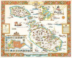 Physical map of malta showing major cities, terrain, national parks, rivers, and surrounding countries with international borders and outline maps. The Maltese Islands Geographicus Rare Antique Maps