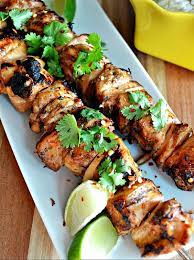 Honey Lime Chicken Skewers Recipes Food Healthy Recipes