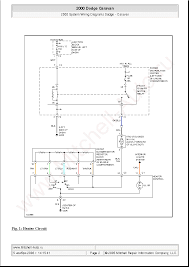 It shows the components of the circuit as simplified shapes, and the talent and signal friends amid the devices. Dodge Caravan 2000 Wiring Diagrams Sch Service Manual Download Schematics Eeprom Repair Info For Electronics Experts