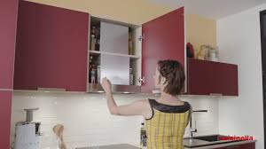 Cuisinella Focus Meuble Haut Avec Hotte Integree 1 Youtube