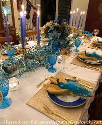 Check out our peacock table settings selection for the very best in unique or custom, handmade pieces from our shops. Birthday Celebration In A Blue And Gold Peacock Theme Between Naps On The Porch