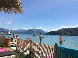 Visit on a tuesday, friday or sunday morning for the popular. Vue De La Plage Privee Picture Of Plage De L Imperial Annecy Tripadvisor