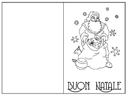 Biglietti Buon Natale Da Colorare Mamma E Casalinga