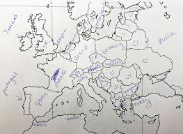 Here you can explore hq map of europe transparent illustrations, icons and clipart with filter setting like size, type, color etc. Americans Were Asked To Place European Countries On A Map Here S What They Wrote Bored Panda