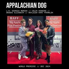 Thank You to everyone who came out to the premiere of “Appalachian Dog”  🏔️🐕 at @bigapplefilmfestival 🍎📽️ Our cast and crew was so proud to see  such a packed house. 👏🥰 The