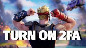 How To Get 2fa In Fortnite 2021 Two Factor Authentication Fortnite Battle Royale Youtube