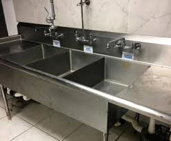 lot amtekco 3 bay stainless steel