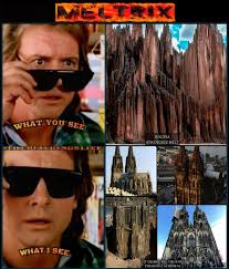 What you see vs what we see 👓 4th degree melt here in Bolivia in top  picture 1st degree melt bottom picture the cologne cathedral and is called  a 'pocket of survival'