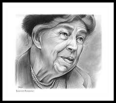 Eleanor Roosevelt Framed Art Prints for Sale
